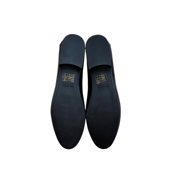 Aldo Black Patent Kirama Loafers Size 10 - Picture 7 of 9